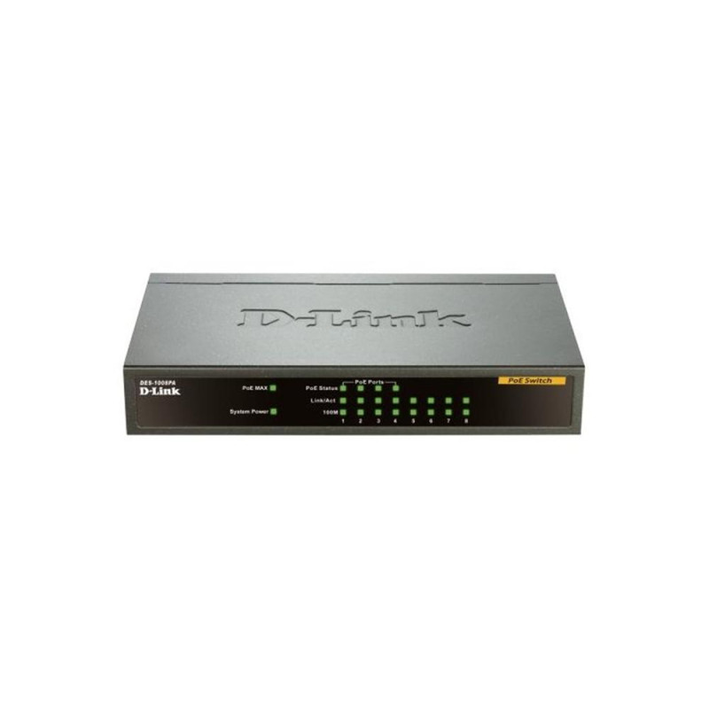 Switch d link des 1008pa 8 puertos
