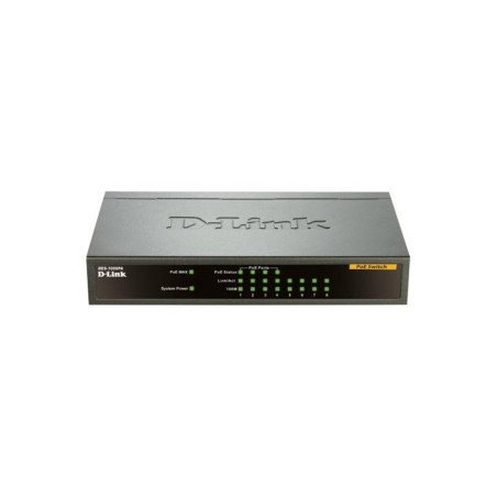 Switch d link des 1008pa 8 puertos