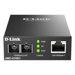 Convertidor medios monomodo d link dmc g10sc