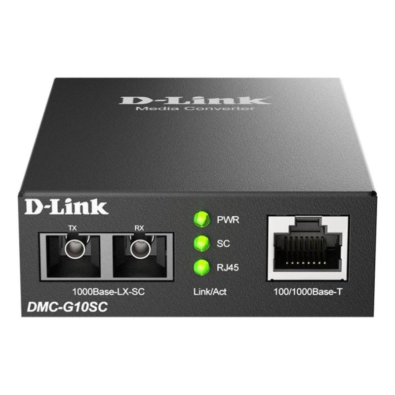 Convertidor medios monomodo d link dmc g10sc