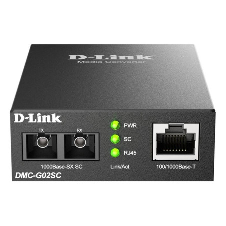 Convertidor medios multimodo d link dmc g02sc