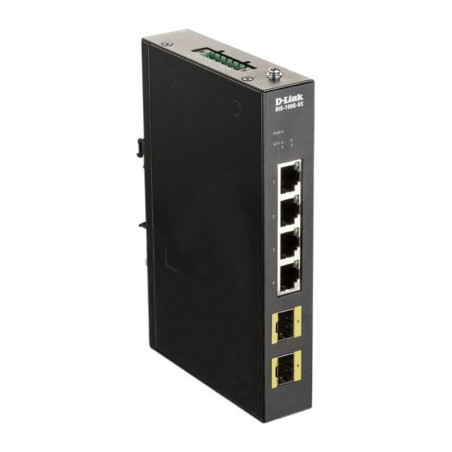 Switch industrial d link dis 100g 6s 6 puertos