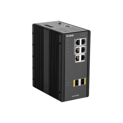 Switch industrial d link dis 300g 8psw 8 puertos