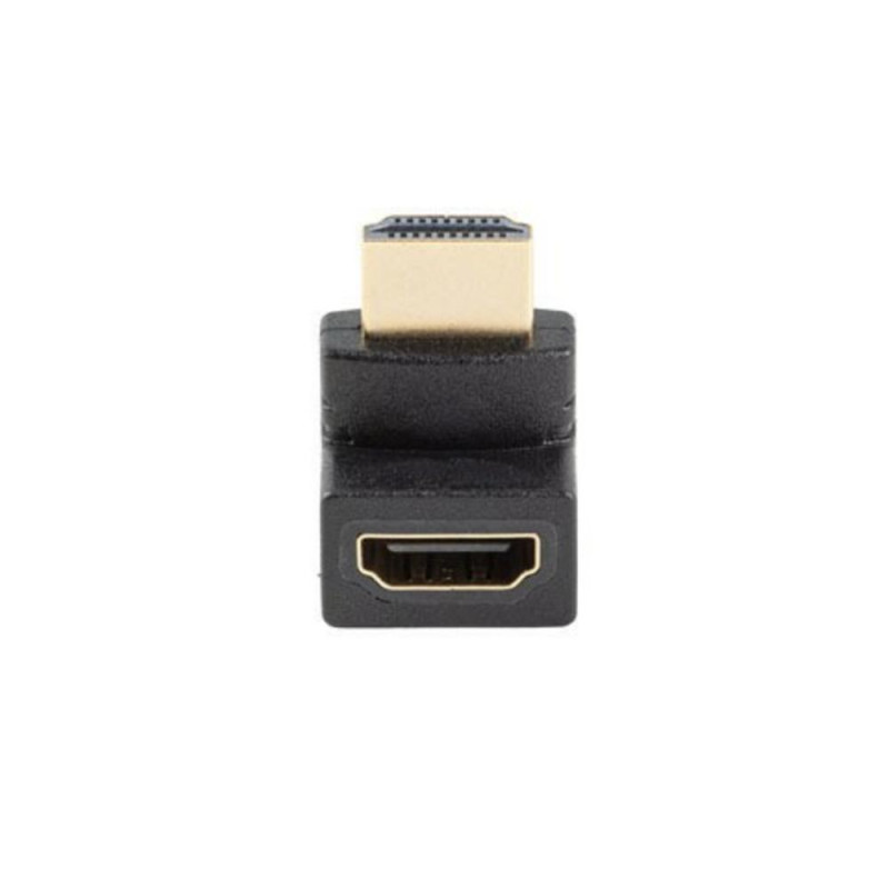 Adaptador hdmi 4k lanberg macho hembra angulo