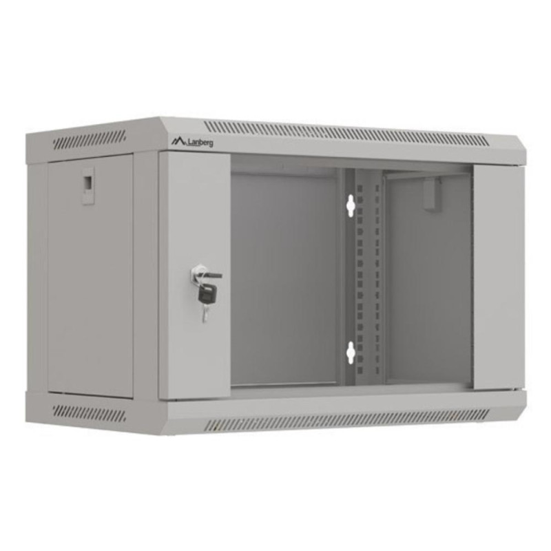 Armario lanberg 19 pulgadas 6u 540x350 gris