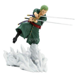 Figura banpresto one piece senkozekkei roronoa