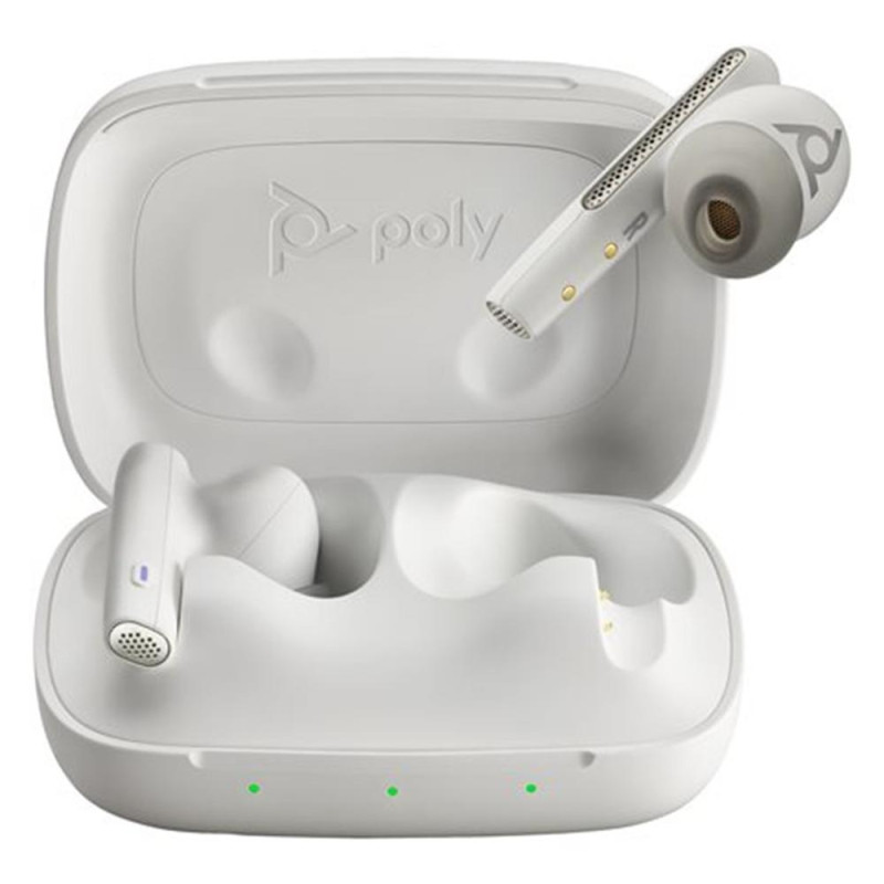 Estuche carga auriculares poly voyager free