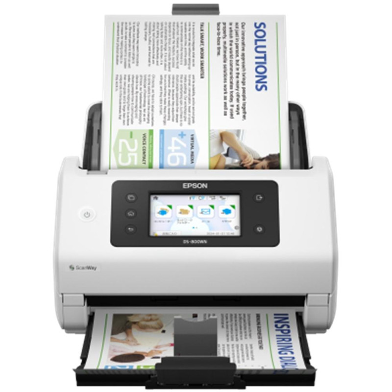 Escaner documental epson worforce ds 800wn a4
