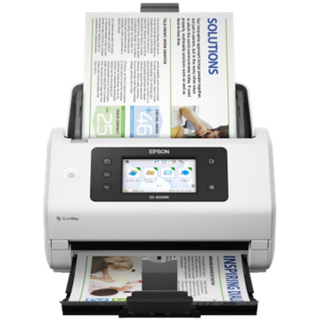 Escaner documental epson worforce ds 800wn a4