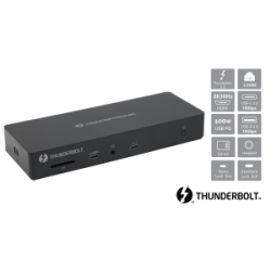 Docking usb c 13 in 1 conceptronic 1xhdm 2xthunderbolt