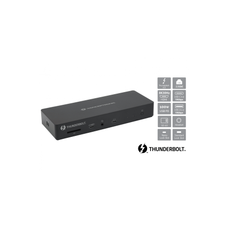 Docking usb c 13 in 1 conceptronic 1xhdm 2xthunderbolt