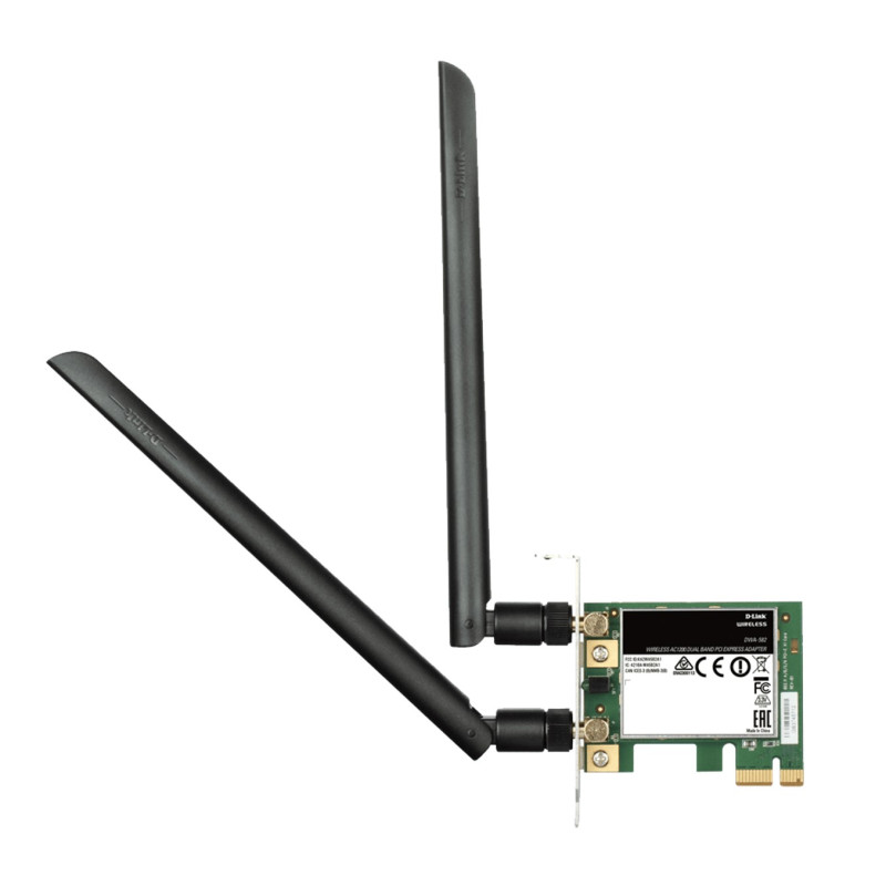 Adaptador wifi ac1200 dual band pci express