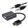 Conversor nanocable hdmi a vga 015cm