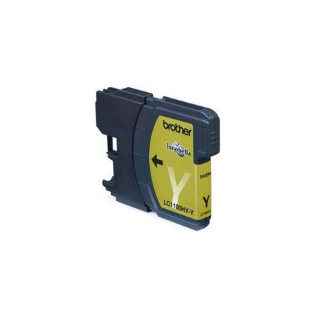Cartucho tinta brother lc1100y amarillo 750