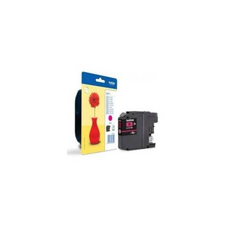 Cartucho tinta brother lc121mbp magenta 300