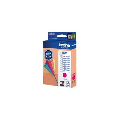 Cartucho tinta brother lc223mbp magenta 550