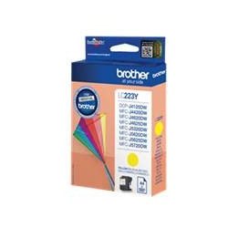 Cartucho tinta brother lc223ybp amarillo 550