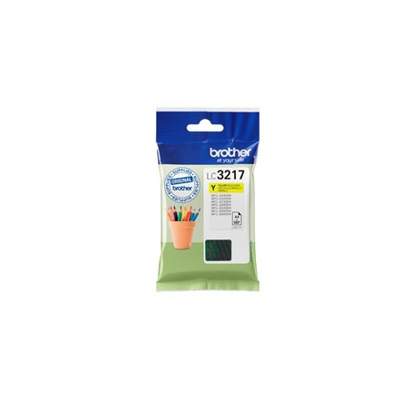 Cartucho tinta brother lc3217y amarillo 550