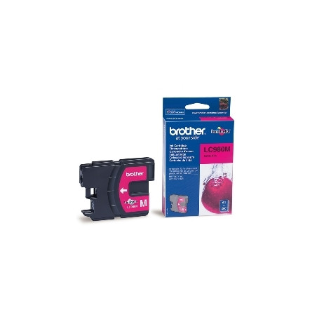 Cartucho tinta brother lc980m magenta 400