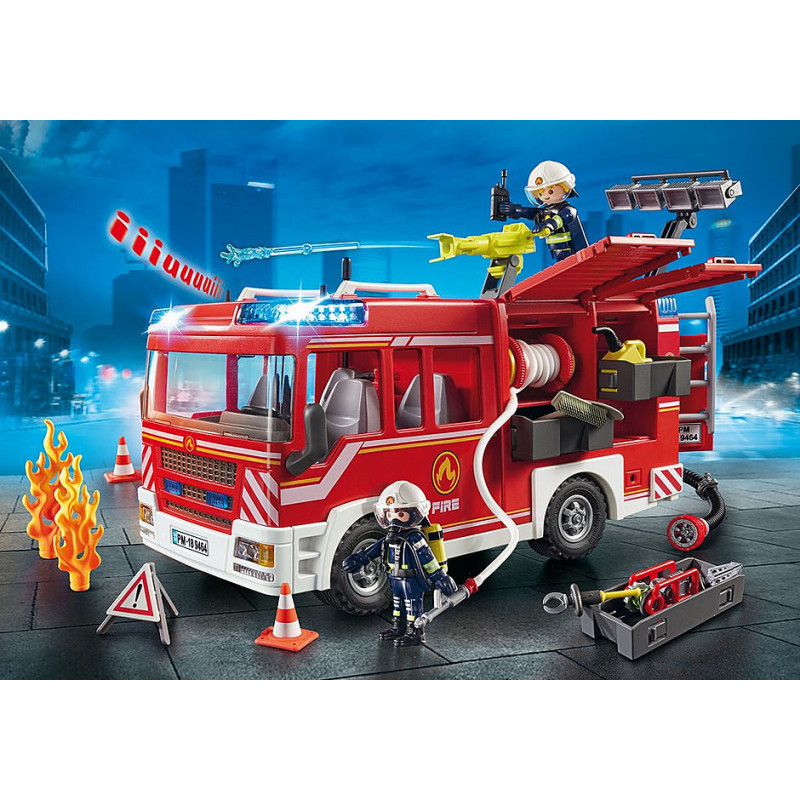 Playmobil ciudad accion camion bomberos