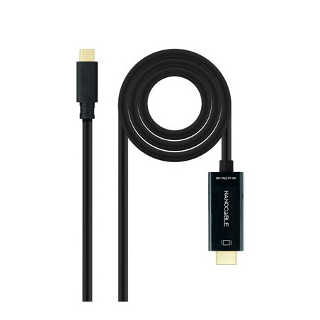 Cable nanocable conversor usb tipo c