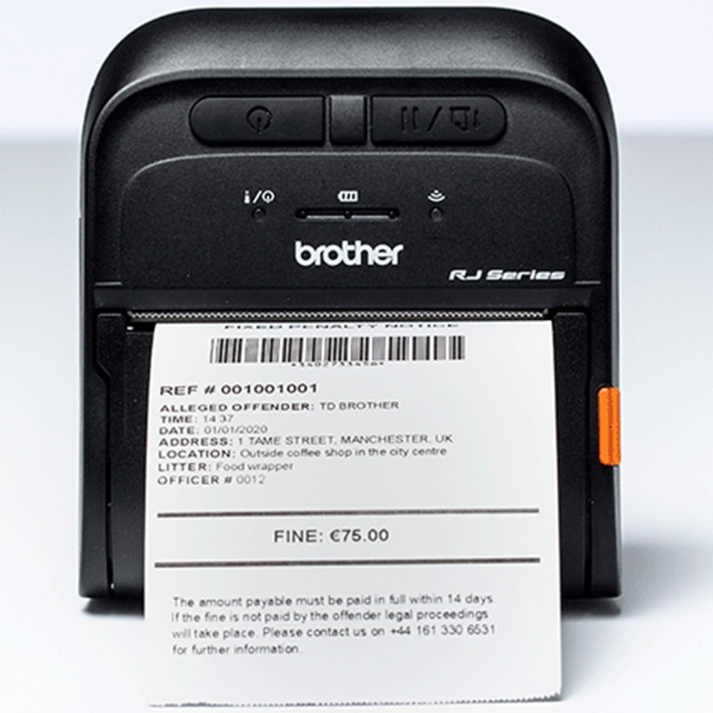 Impresora tickets portatil brother rj3035b 16mb