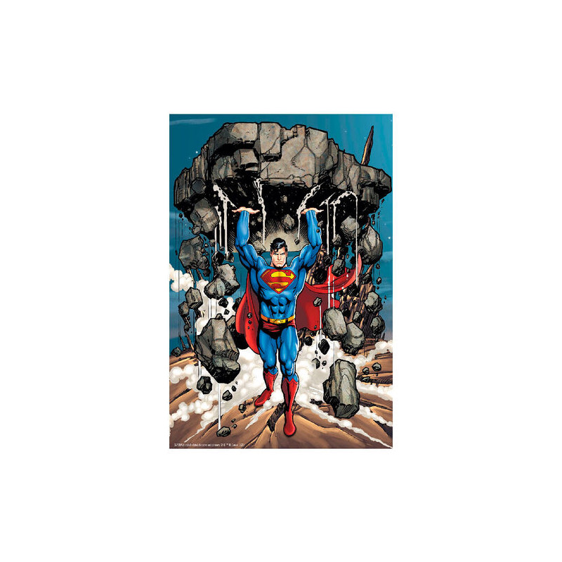 Puzzle 3d lenticular dc comics superman