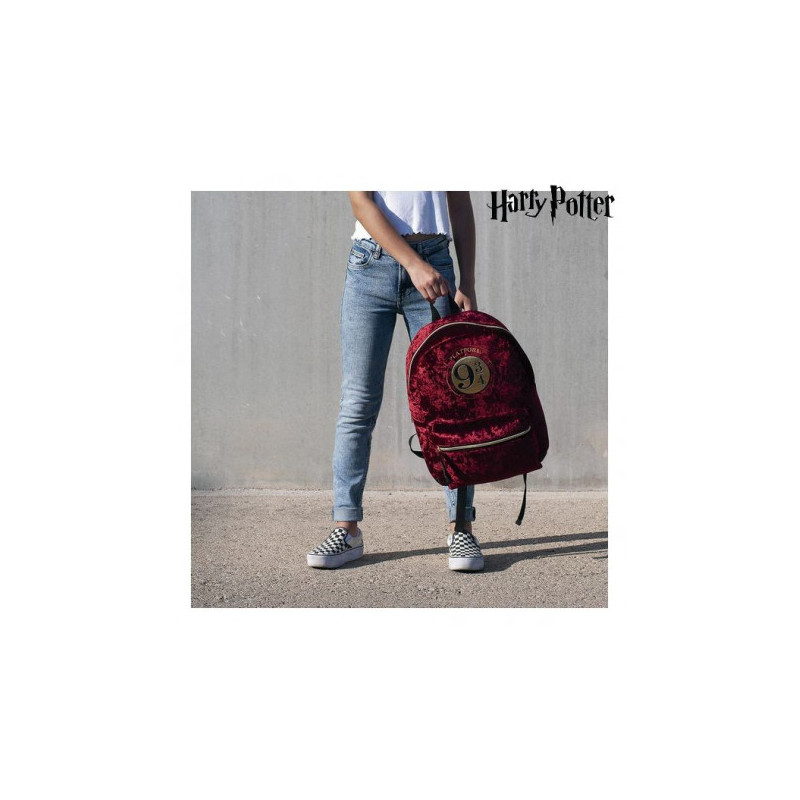 Mochila casual terciopelo cerda harry potter