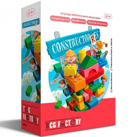 Juego mesa didactico par aninos constructores