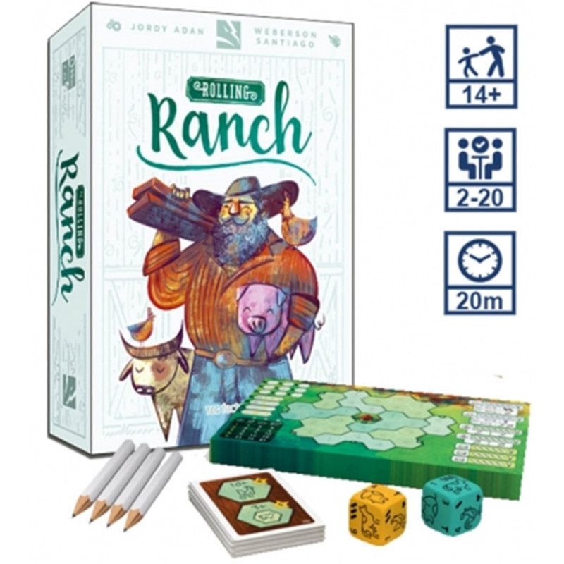 Juego mesa rolling ranch en espanol