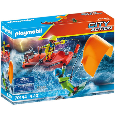 Playmobil rescate maritimo rescate kitsurfer
