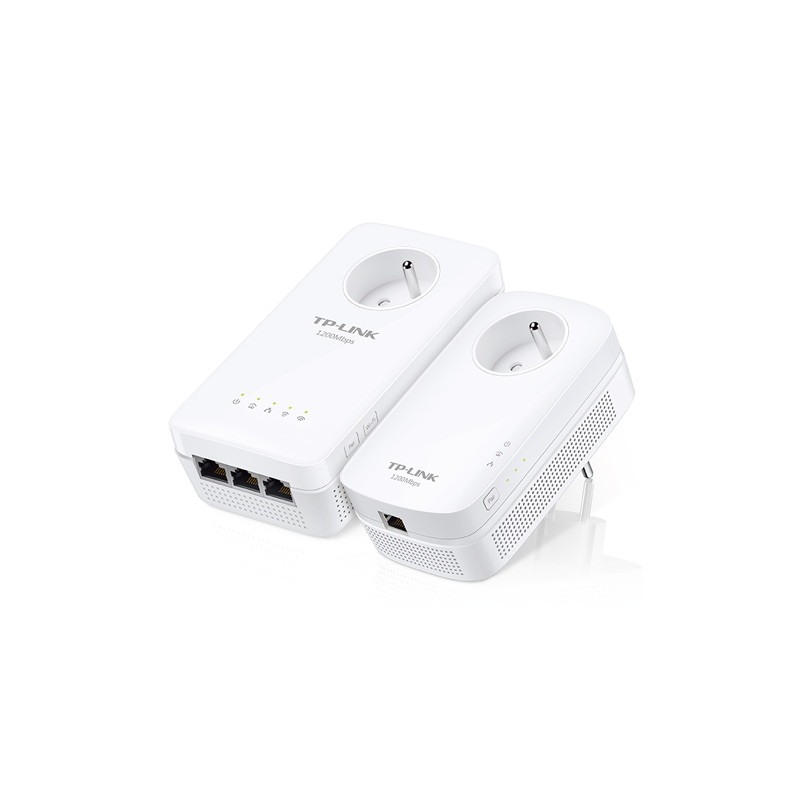 Kit adaptadores powerline ac tp link tl wpa8631p