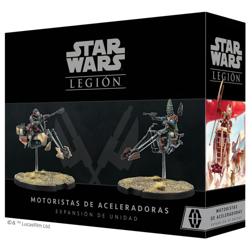 Juego mesa star wars legion motoristas
