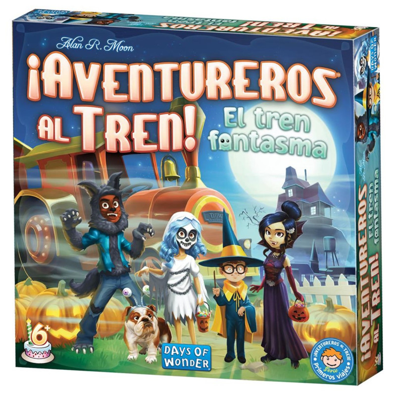 Juego mesa aventureros al tren el