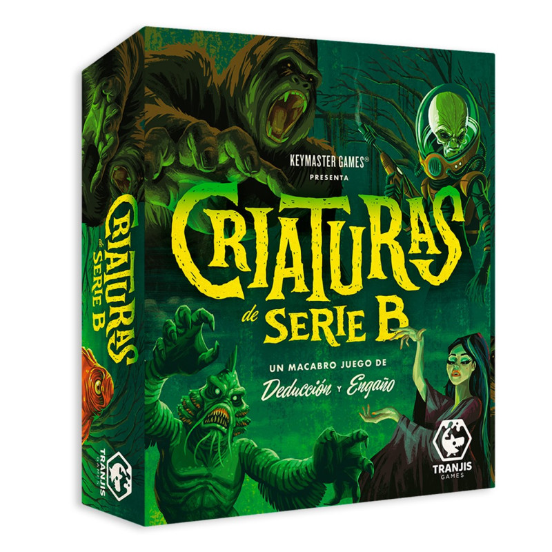 Juego mesa criaturas serie b