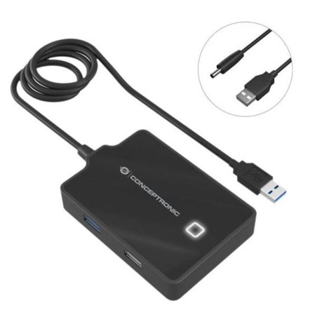 Hub usb 20 30 conceptronic hubbies10b