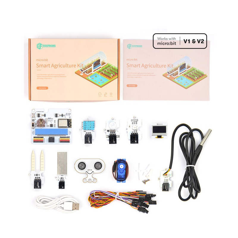 Kit sensores inteligentes micro bit agricultura inteligente