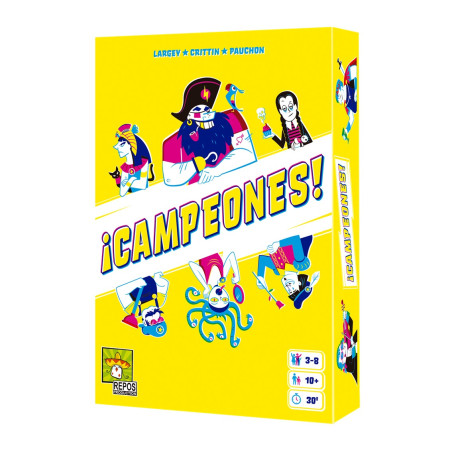 Juego mesa campeones edad recomendada 10
