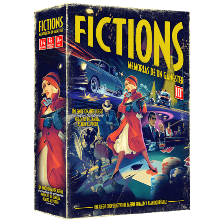 Juego mesa fictions memorias un gangster