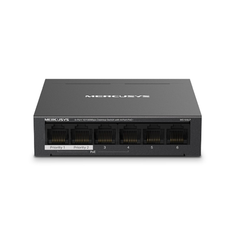 Switch mercusys ms106lp 6 puertos 10