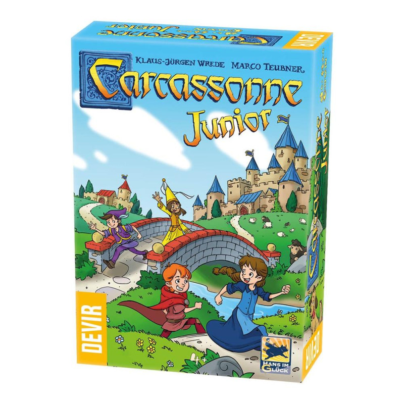 Juego mesa devir carcassonne junior trilingue
