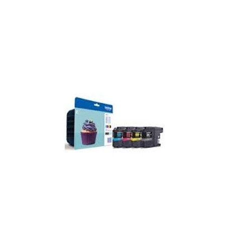 Pack cartuchos tinta brother lc123valbp negro