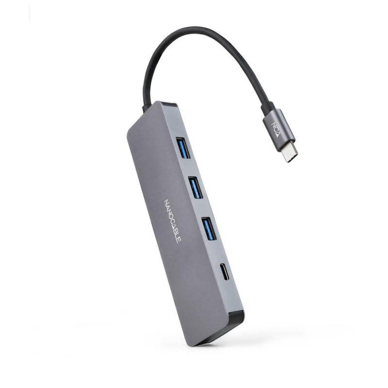 Hub nanocable usb c a 3xusb30 h