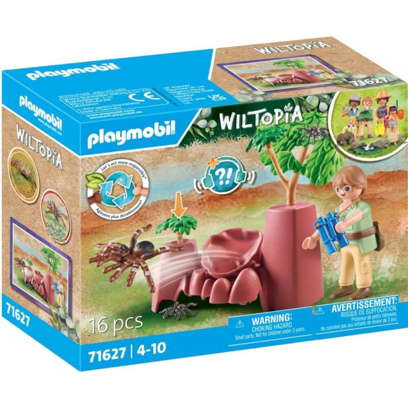 Playmobil wiltopia rocas con aranas