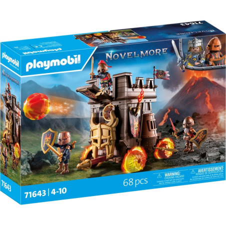 Playmobil carro combate con canon fuego