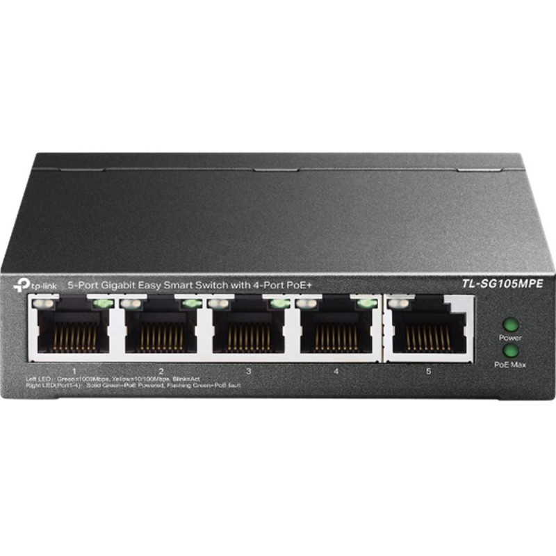 Switch tp link tl sg105mpe 5 puertos