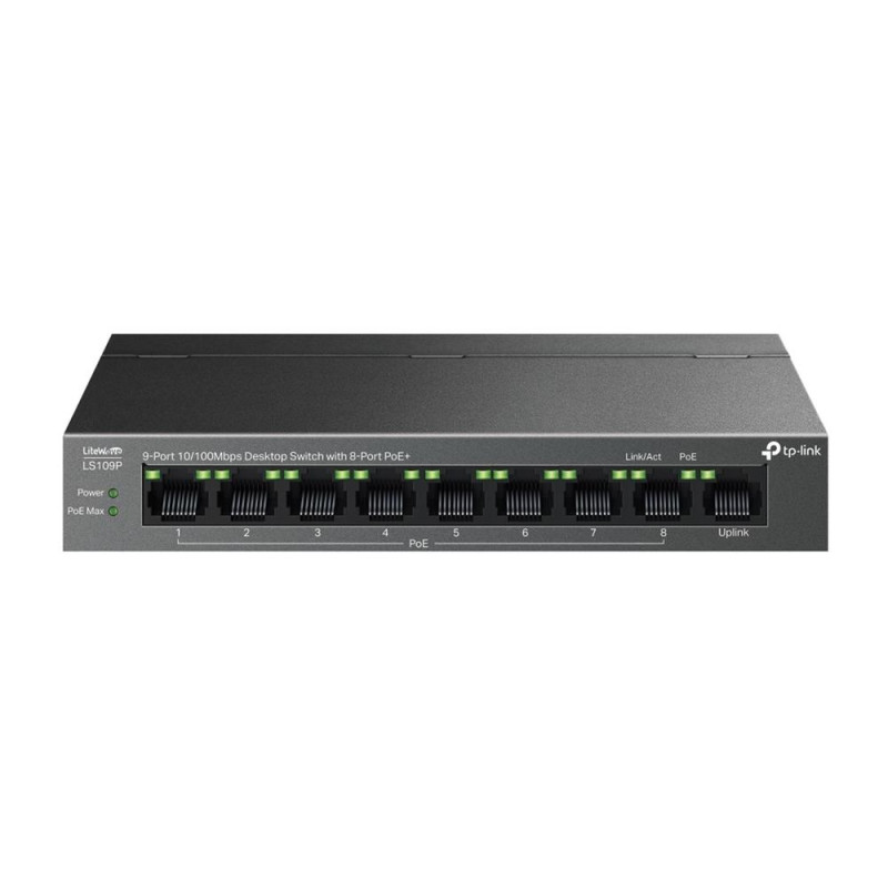 Switch tp link ls109p 9 puertos