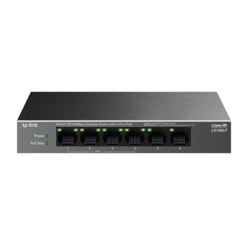 Switch tp link ls106lp 6 puertos