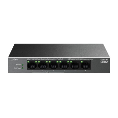 Switch tp link ls106lp 6 puertos