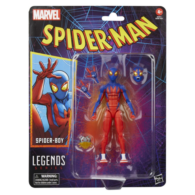 Figura hasbro marvel legends series spider man